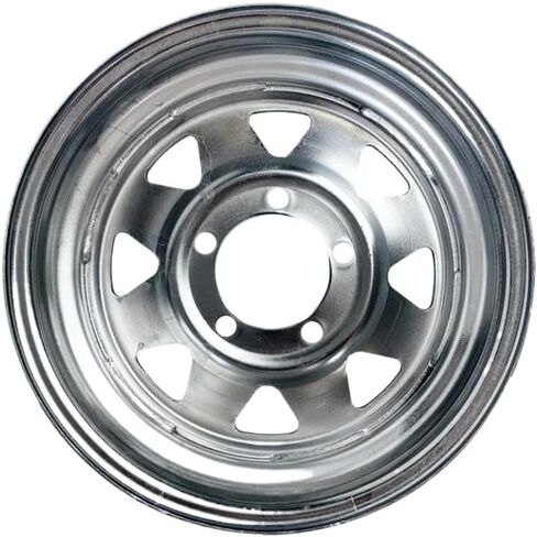 15 Inch 6J Chromed Spoke Trailer Rim 5-114.3 Bolt Pattern Compatible With Caravan Boat RV in Saudi Arabia