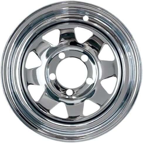 15 Inch 6J Chromed Spoke Trailer Rim 5-114.3 Bolt Pattern Compatible With Caravan Boat RV in Saudi Arabia