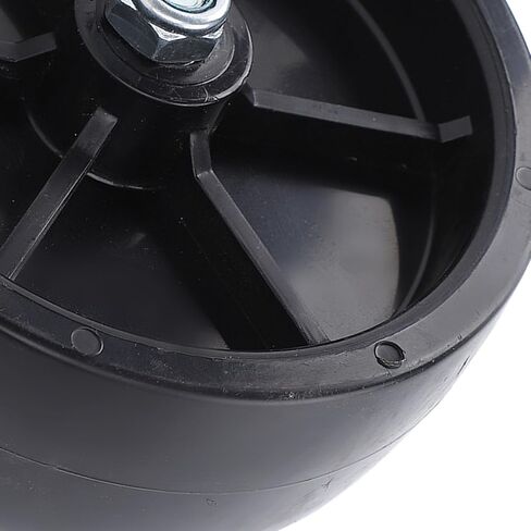 Boat Trailer Jack Wheel, 6 Inches Nylon Plastic, 1200lbs Loading Capacity - Durable ABS Construction, Easy Installation, Smooth Maneuverability for Boat Trailers in Saudi Arabia