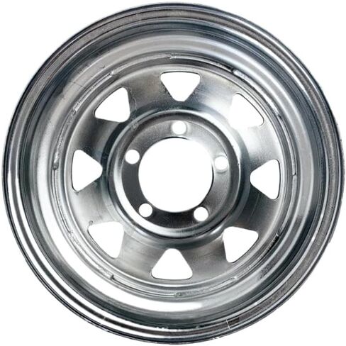 12 Inch X 4.5J Chromed Spoke Trailer Rim 5-114.3 Bolt Pattern Compatible with Caravan Boat RV in Saudi Arabia