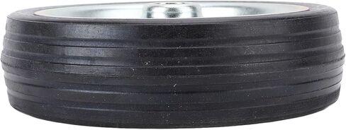 Asixxsix Trailer Jack Wheel, 8 Inch Heavy Duty 1500lbs Capacity Iron Rubber Swivel Caster with Wheel Replacement for Boat Trailer RV Hitch in Saudi Arabia