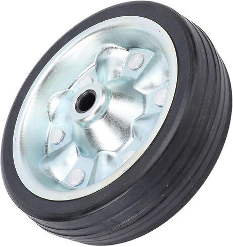 Asixxsix Trailer Jack Wheel, 8 Inch Heavy Duty 1500lbs Capacity Iron Rubber Swivel Caster with Wheel Replacement for Boat Trailer RV Hitch in Saudi Arabia
