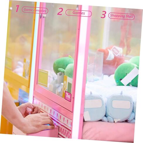 BESPORTBLE 10pcs Insert Coin to Play Game Stickers for Coin Operated Machines Waterproof for Gaming Centers and Parties Fun Safety Reminder Labels in Saudi Arabia