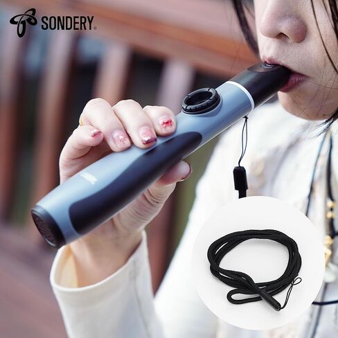 Sondery Professional Kazoo Wind Instrument، Bass Kazoos المحمولة مع 5 أغشية وحبل لجميع الأعمار in Saudi Arabia