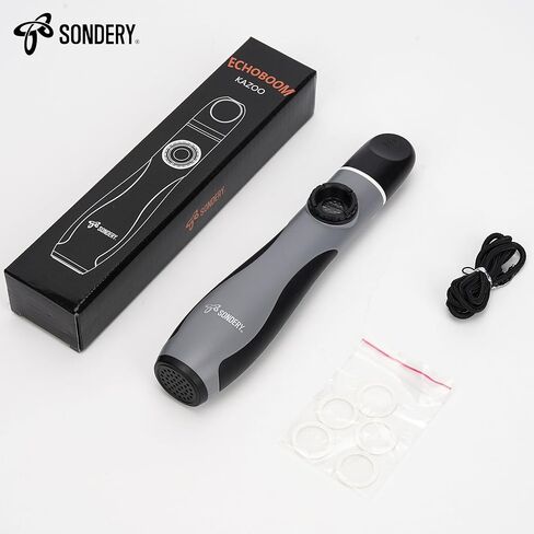 Sondery Professional Kazoo Wind Instrument، Bass Kazoos المحمولة مع 5 أغشية وحبل لجميع الأعمار in Saudi Arabia