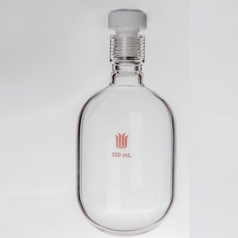 Thick-walled pressure-resistant bottle, pressure container, PTFE internal threaded stopper, O-ring fully coated with PTFE, P17(75mL-P170001F) in Saudi Arabia
