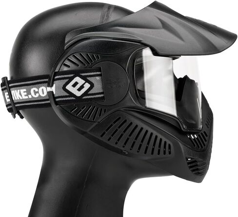 Evike Airsoft - Annex MI-5 Airsoft Paintball Full Face Face Pro by Valken - Black (ANSI Rated) - (PID: 48436) in Kuwait