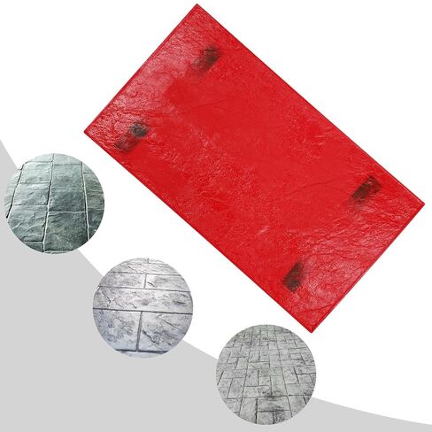 حصيرة ختم خرسانية، جلد نسيج خرساني، حصيرة نسيج خرساني، قوالب مستطيلة لديكور الحائط الحجري الجص الخرساني، تصميم ختم سلس، قالب تسخين بالفراغ بدرجة حرارة عالية in Kuwait