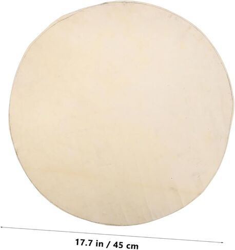 Alasum Goat Leather Drum Skin Round Replacement Head for Djembe Conga African Drums Durable Authentic Sound Beginner to Pro Friendly in Saudi Arabia