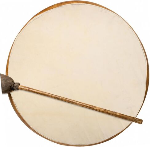 Alasum Goat Leather Drum Skin Round Replacement Head for Djembe Conga African Drums Durable Authentic Sound Beginner to Pro Friendly in Saudi Arabia