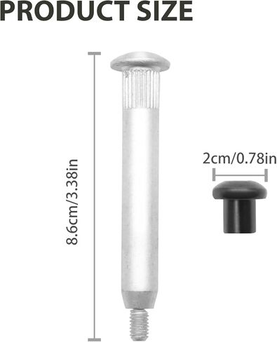 55395702AE Car Door Hinge Screw Kit, Door Hinge Pin Repair Kit Replacement for Jeep Wrangler JK, Replaces 6511744AA in Saudi Arabia