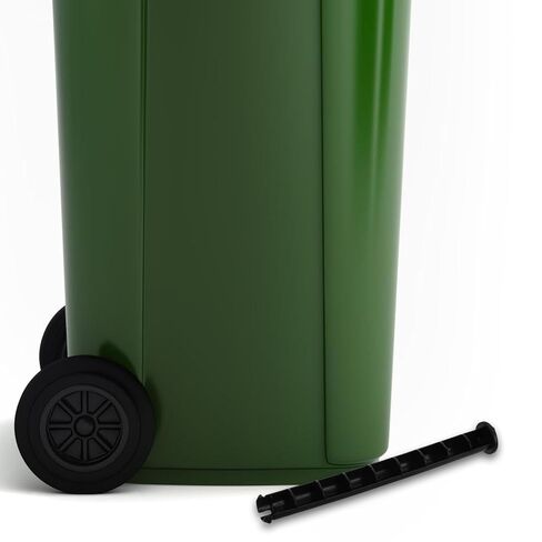 Trash can Latches and Locking Pins 6.37 Inch Plastic Replacement Accessories for Secure Outdoor Garbage Bin Lid Holders Compatible with Wheelie Bin Locks in Kuwait