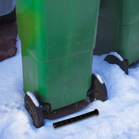 Trash can Latches and Locking Pins 6.37 Inch Plastic Replacement Accessories for Secure Outdoor Garbage Bin Lid Holders Compatible with Wheelie Bin Locks in Kuwait