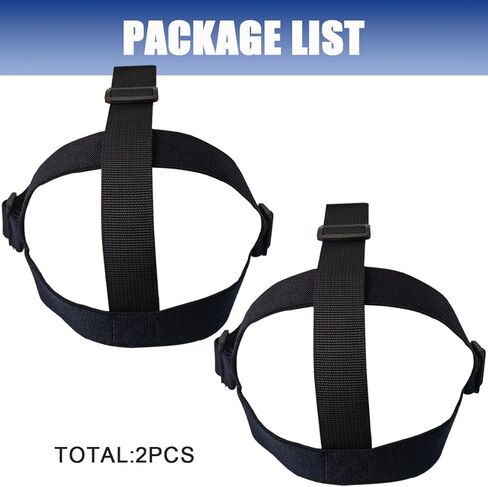 2PCS Elastic Catcher Mask Harness Replacement, Adjustable Strap for Baseball & Softball Umpire & Catcher Masks (Black) in Kuwait