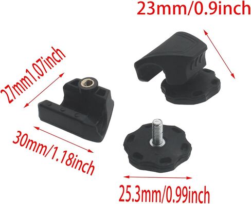FDXGYH Football Helmet Visor Clips Replacement Screws Football Visor Clips Football Helmet Repair Kit in Saudi Arabia