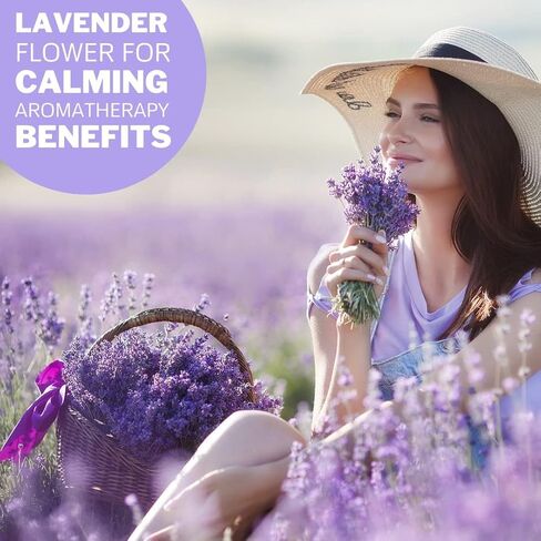 وسادة تسخين من مومو قابلة للاستخدام في الميكروويف - وسادة تسخين في الميكروويف برائحة اللافندر لتخفيف الألم والتشنجات وآلام العضلات والمفاصل والرقبة والكتف وآلام الظهر، حزمة حرارية رطبة مضغوطة دافئة (الخزامى) in Kuwait