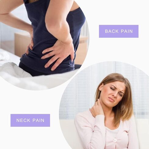 وسادة تسخين من مومو قابلة للاستخدام في الميكروويف - وسادة تسخين في الميكروويف برائحة اللافندر لتخفيف الألم والتشنجات وآلام العضلات والمفاصل والرقبة والكتف وآلام الظهر، حزمة حرارية رطبة مضغوطة دافئة (الخزامى) in Kuwait