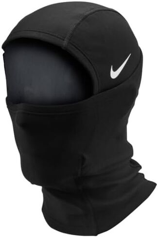Nike Pro Therma FIT Hyperwarm Hood Balaclava Youth Football Black in Saudi Arabia