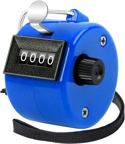 FEBSNOW Handheld Tally Counter Clicker 4 Digital Number Click Counter for School Event Golf Sports Office Stadium in Kuwait