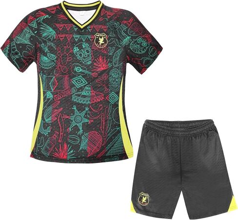 Boys Soccer Jersey Kids National Team Football Training Shirt Set Gifts Youth and Girls Soccer Uniforms and Shorts in Saudi Arabia