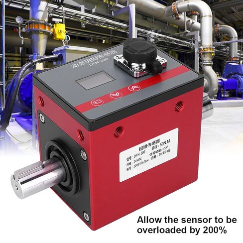 DYN‑200 50NM Dynamic Torsion Sensor Motor Speed Transducer Power Measurement Detector for Industrial Applications in Saudi Arabia