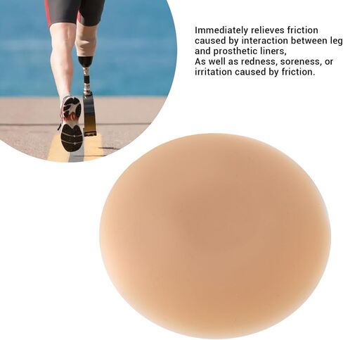 Prosthetic Liner Patch Pad, Silicone Amputee Prosthetic Liner Patch, Reduce Friction Stump Protective Liner with Essential Support for Bone Spur Skin Protection in Saudi Arabia