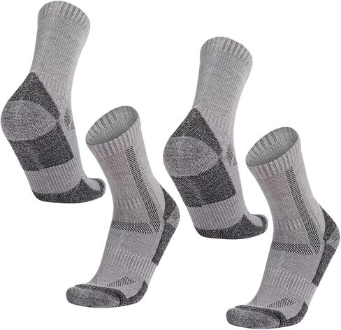 مجموعة أقدام جاهزة للمشي - جلد مولي من الدرجة العسكرية + زوجان من الجوارب المصنوعة من صوف ميرينو للمشي لمسافات طويلة والركض والأميال الطويلة in Kuwait