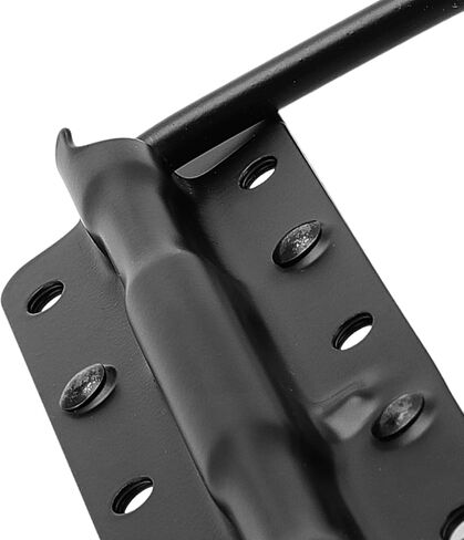 12 Pack 124mm Spring Loaded Case Handle, Folding Pull Handle, Surface Mount Chest Handles with Rubber Grip, Heavy Duty Chest Handle for Flight Case, Speaker, Cabinet, Black in Saudi Arabia