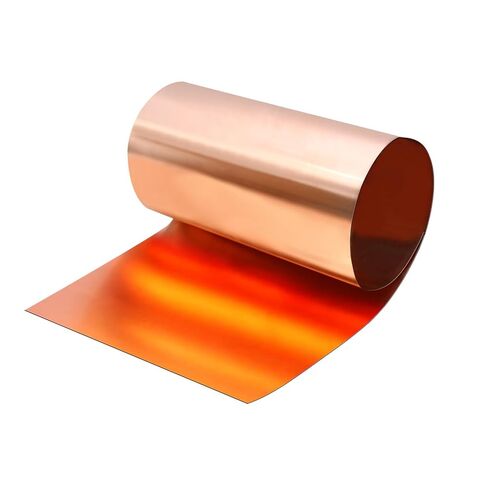 Pure Copper Foil Roll, 0.05mm Thickness x 300mm Width x 1M Length, 99.9% Copper Sheet Metal Strip for Jewelry Making, Crafts, Electrical Projects & DIY Repairs in Kuwait