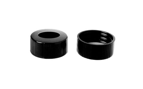 Kimble Phenolic Black Screw Thread Cap with PTFE-Faced White Rubber Liner, Cap Size 15-415 (Case of 500) in Saudi Arabia