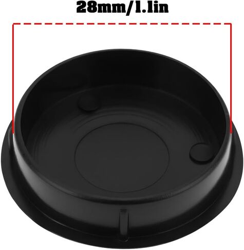 ECSiNG 10pcs 28mm Rollator Rear Wheel Cover Caps Compatible with Elan Classic in Saudi Arabia