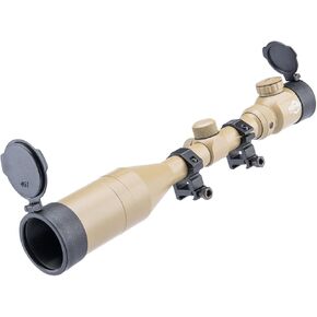 Evike Airsoft - Matrix 3-9x50 Illuminated Reticle Sniper Scope (Color: Tan) in Kuwait