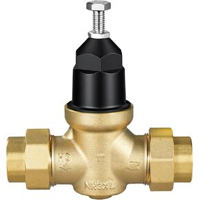 1-NR3XLDU صمام تخفيض الضغط مقاس 1 بوصة مع اتصال FNPT مزدوج الاتحاد يستبدل منظم ضغط المياه Zurn Wilkins للمنزل، قابل للتعديل 15-75 رطل لكل بوصة مربعة لخطوط المياه الرئيسية السكنية in Kuwait