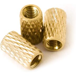 [منتجات J&J] حشوة نحاسية M3، 7.5 مم (الطول)، خيط أنثى، نوع قالب الحقن/التركيب بالضغط، 100 قطعة in Kuwait