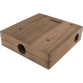 SeaTeak Wooden Outboard Motor Mounting Bracket, 100% Solid Teak Wood, Holds Boat Motors Up to 12 HP Upright On Rail, Fits 7/8" or 1" Railings in Kuwait