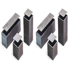 6 Pack Multi-Size Multi-Shaped Can For Canister Damascus Steel Tube Stock Blanks Knife Making Forging,The Perfect Knife Making Steel Accessories for Professional Use and Hobbyist Use in Kuwait