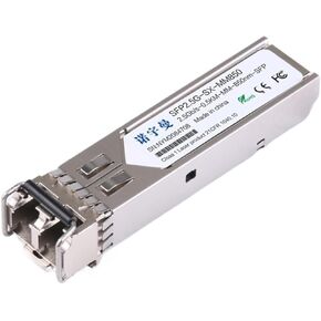 2.5G Optical Module Single-Mode Dual-Fiber 1310NM Optical Fiber Module SFP Multi-Mode 850nm Dual LC Port 1550nm Switch 10KM-20KM(Single Mode 20KM 1310nm) in Kuwait