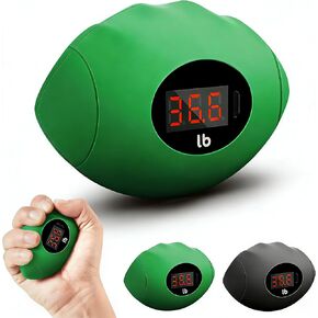 جهاز اختبار قوة القبضة، مدرب قوة القبضة الرقمي مع صوت مبهج، أشرطة التقدم، مقوي قبضة اليد يصل إلى 220 رطل، مقوي الساعد، لعبة اللياقة البدنية، كرات الضغط للبالغين والأطفال in Kuwait