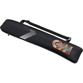 GM | Rival Cricket Full Length Bat Cover Bag | Securely Protect Bat in Transit | Carry Handle | Holds 1 Full Size Bat | Tough 600 Denier Polyester | Black Red & Yellow | Gunn & Moore in Saudi Arabia