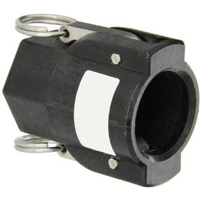 Banjo 100D Polypropylene Cam & Groove Fitting, 1" Female Coupler x NPT Female in Kuwait