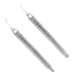 Stellmacher Ophthalmic Cannula-Handpieces, 21G Stainless Steel Simulation Instruments, Conical Tip, Single & Dual Port Options, 11 cm Length, Educational Use Only (Irrigating 2x0.5mm) in Kuwait