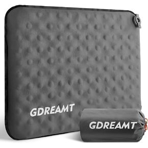 Inflatable Seat Cushion, Self-Inflating Memory Foam Stadium Seats Cushion Lightweight & Compact Chair Sitting Pad Airplane Cushion for Long Flight Travel Outdoor Camping Car Bleachers Office in Saudi Arabia