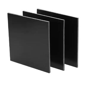 Lightweight Rigid Plastic Foam Sheet,1pcs Black Bakelite Sheets, 3mm - 10mm Thick Insulation Phenolic Resin Board, 300×300mm High Temperature Resistance Plate(8x300x300mm) in Kuwait