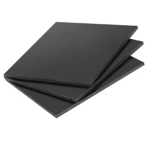 Lightweight Rigid Plastic Foam Sheet,1pcs 3mm-10mm Thick Black Bakelite Plate, 200×200mm Insulation Phenolic Resin Board, High Temperature Resistance Sheets(3x200x200mm) in Kuwait