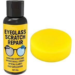 Eyeglass Scratch Remover,Lens Repair For Sunglasses Scratch Removal Cleaner For Sunglasses Screen Cleaner Tools,30g in Kuwait