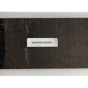 Acoustic Fingerboard Blanks 1 Piece: Gaboon Ebony, Rosewood, Cocobolo, Ziricote, Santos, Granadillo, Bocote, Purpleheart, Laurel (Gaboon Ebony) in Saudi Arabia
