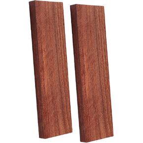 SM SunniMix Redwood Lumber Redwood Blank Smooth Surface,Wood Lumber Handle Plate,Knobs Nut Saddles Musical Instrument DIY Material Lumber, 2 pc in Saudi Arabia