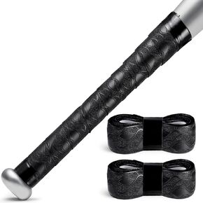 Baseball Bat Grip Tapes 1.5mm Precut and Full Adhesive Softball Grip Tape,Non-Slip Baseball Bat Wrap Tape Religious Cricket Batting Tape Replacement in Kuwait