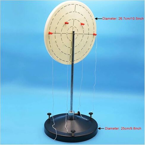 Fixed-Axis Rotation Torque Disc Demonstrator - Physics Lab Equipment for Moment Balance Experiments in Saudi Arabia