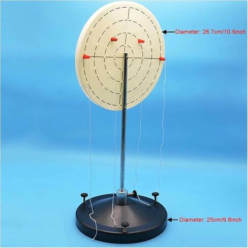Fixed-Axis Rotation Torque Disc Demonstrator - Physics Lab Equipment for Moment Balance Experiments in Saudi Arabia